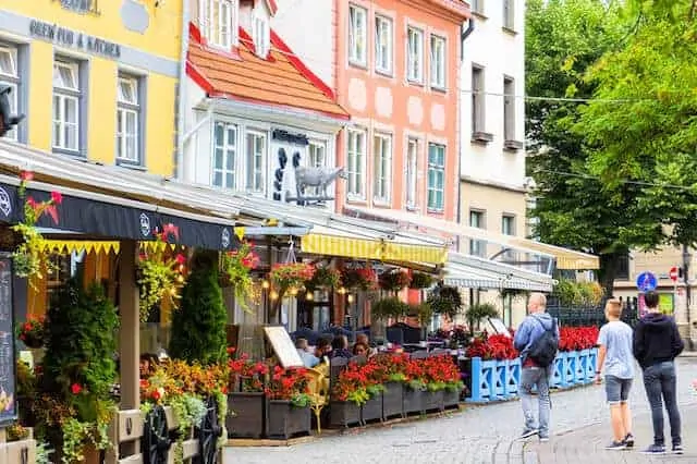 Restaurants in Riga Old Town