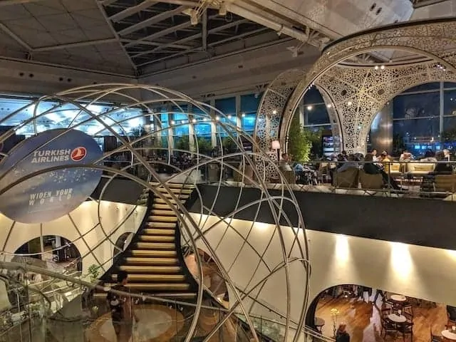 Turkish Airlines Lounge Istanbul