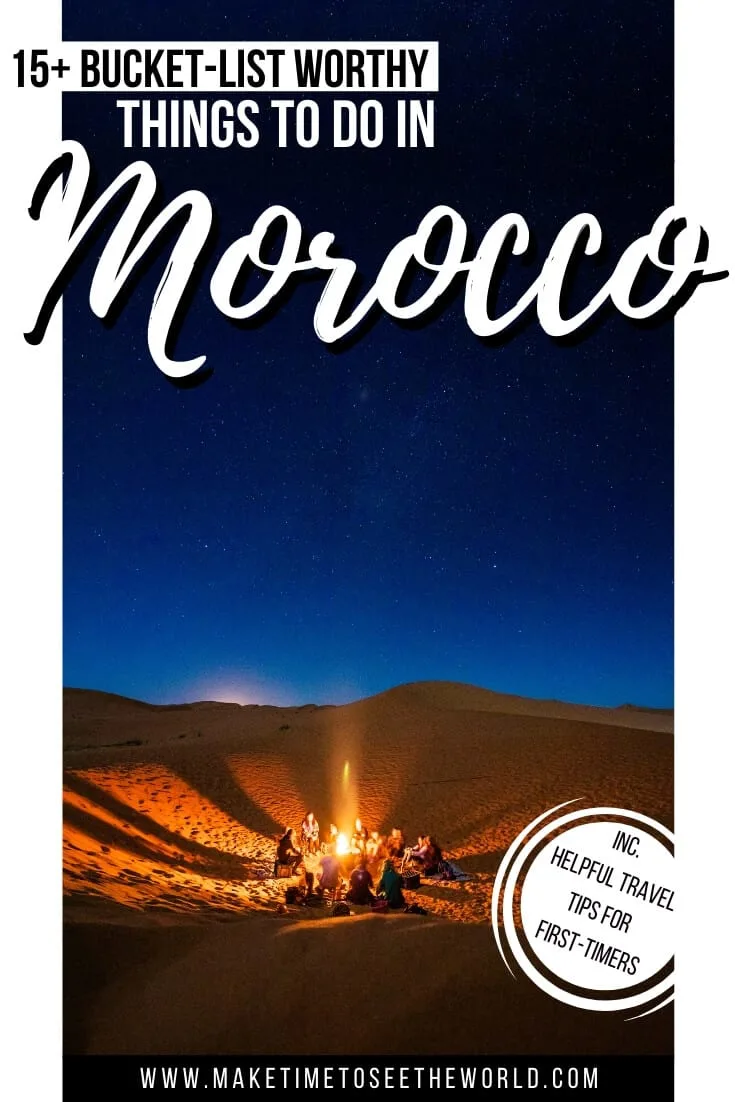 Places to visit in Morocco + Morocco Bucket List