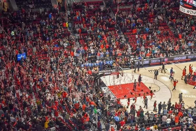 Blazer Game in Portland