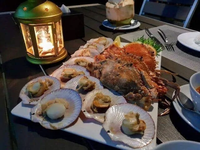 Seafood in Thailand 