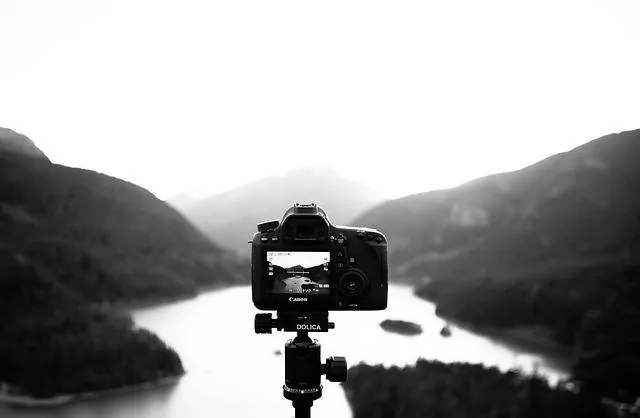 The Best Travel Tripods on the Market - Tripod with Camera looking out on the landscape