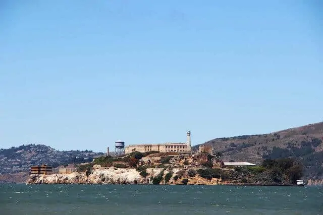 Alcatraz Island in San Francisco Bay