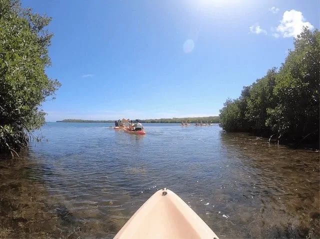 Kayaking in Antigua