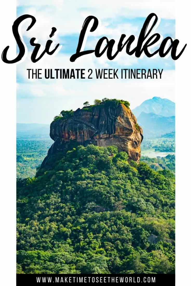 Sri Lanka Itinerary