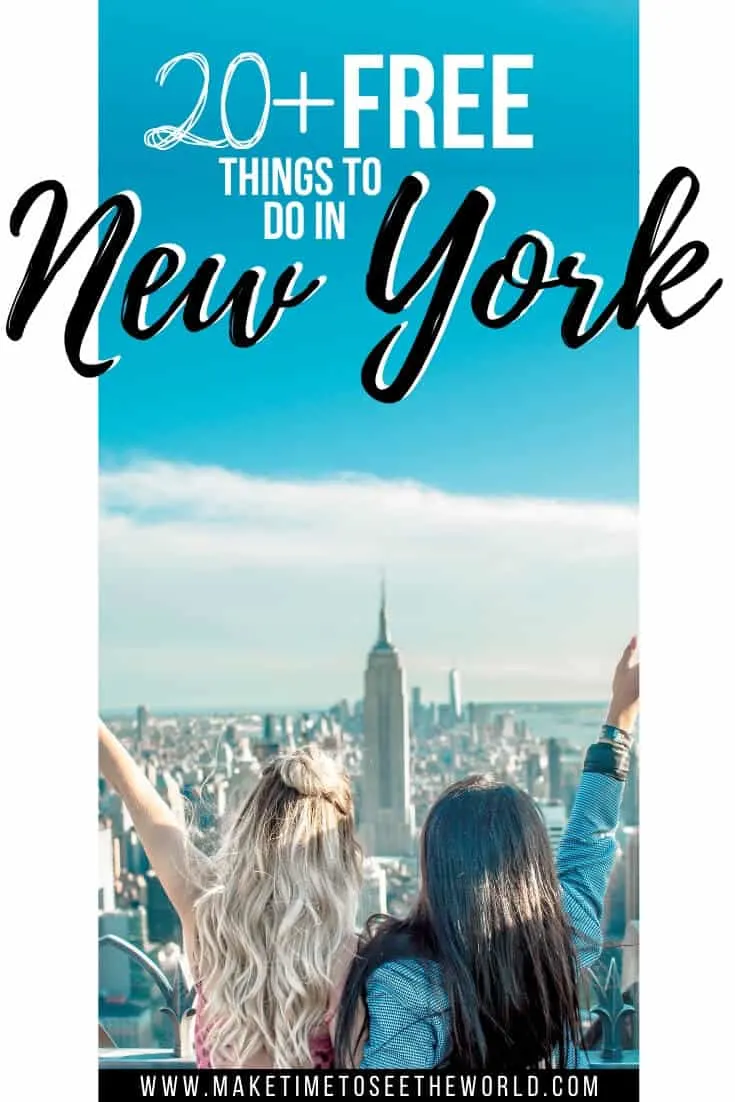 20 FREE Things to do in New York