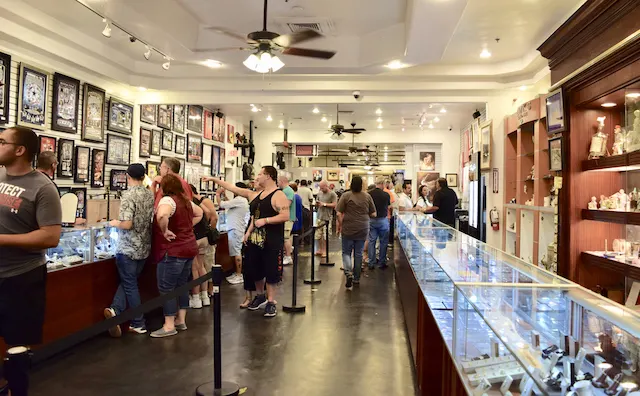 Interior shot of the famous Pawn Shop in Las Vegas