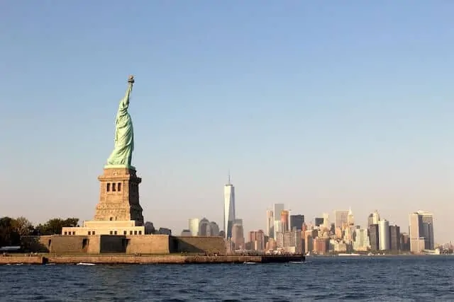 State of Liberty from Staten Island Ferry