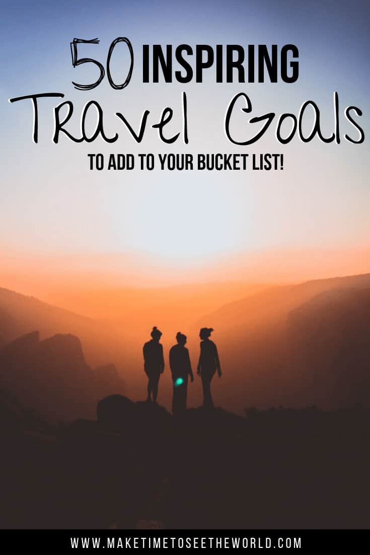 travel your goals