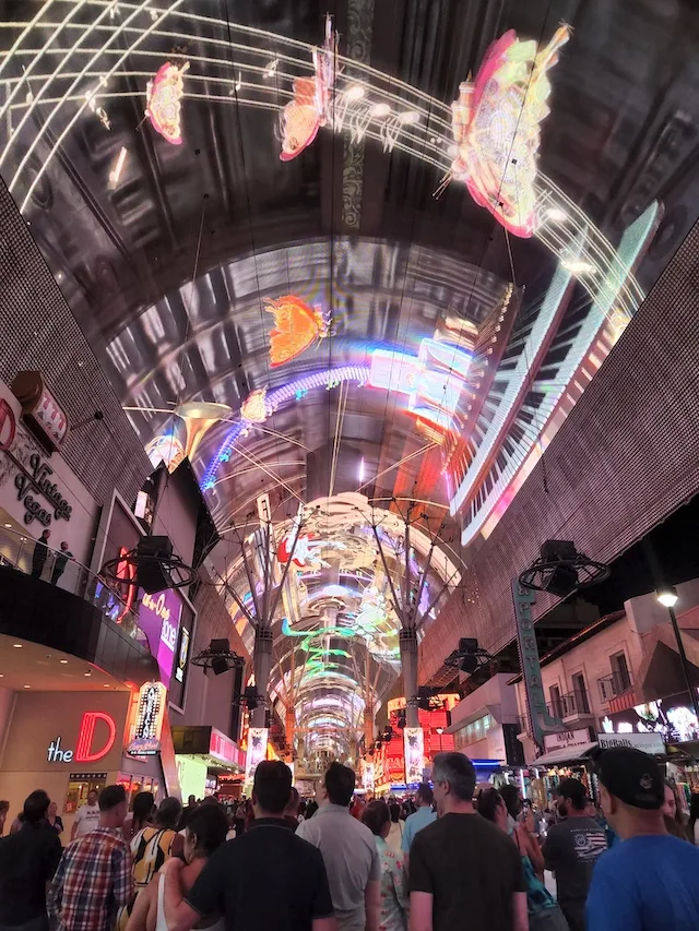 Viva Vision Light Show Fremont Street