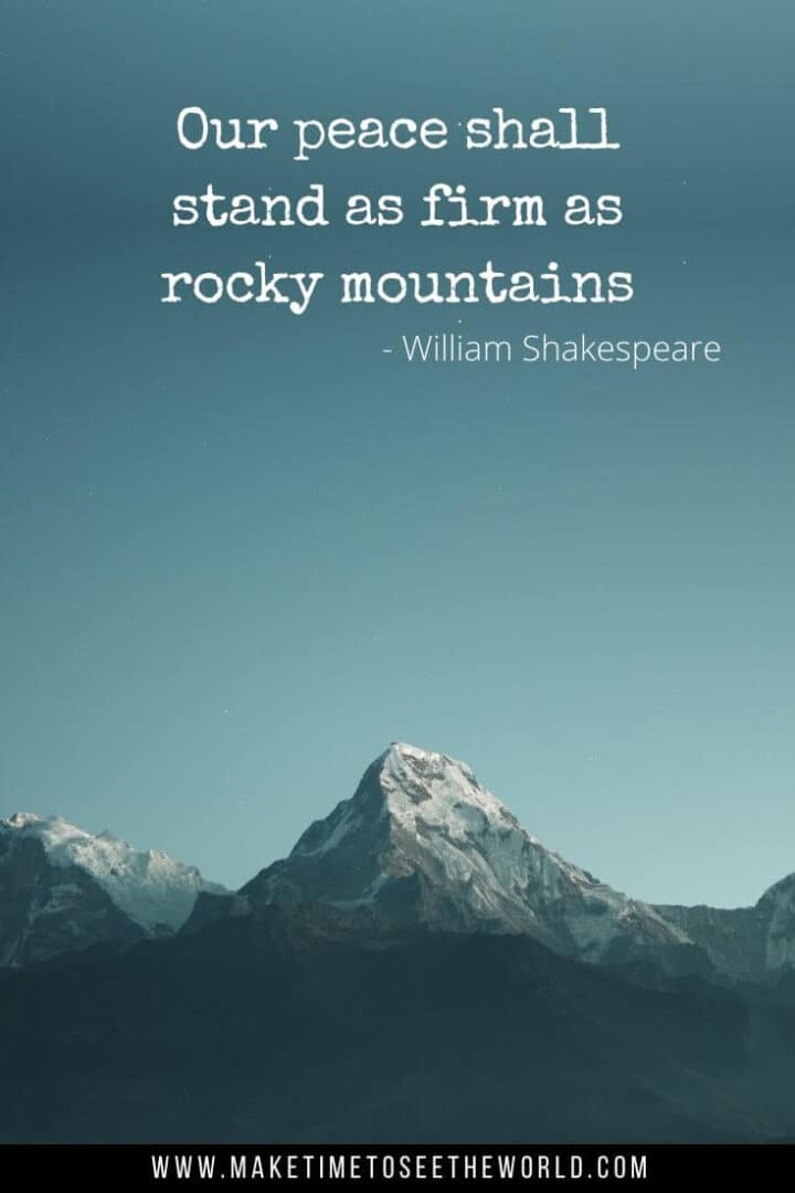 65+ Inspiring Mountain Quotes (w Pics!) for Inspo & Insta!