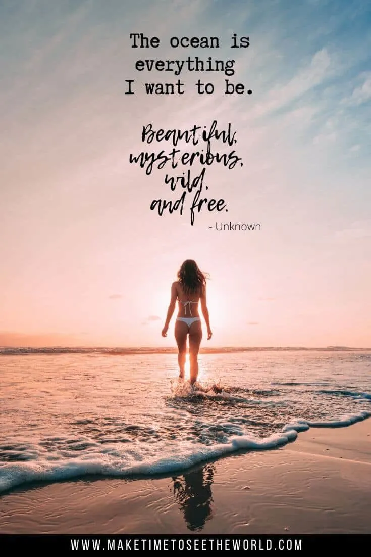 50 Beautiful Beach Quotes Beach Captions With Pics