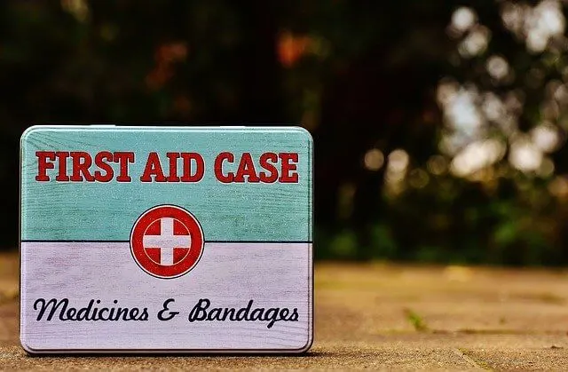 First Aid Kit on a road trip
