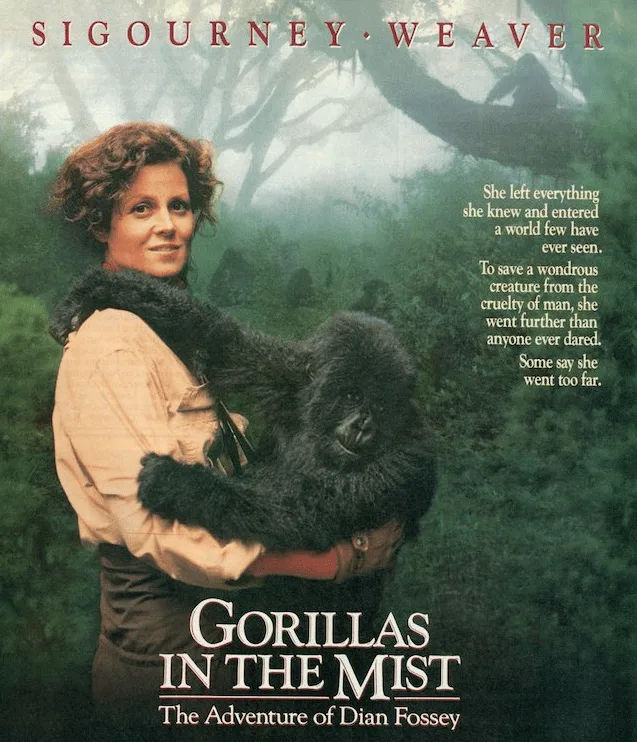Gorillas in the Mist Movie Cover