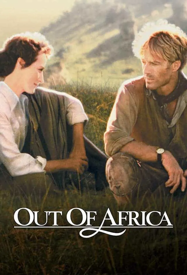 Out of Africa Movie Cover
