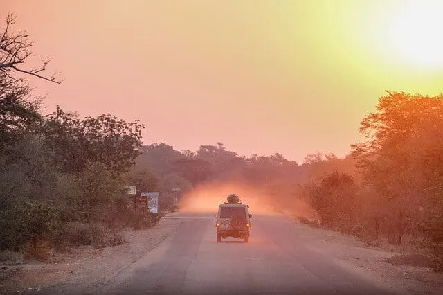 Road Trip Tip - stop driving before sunset