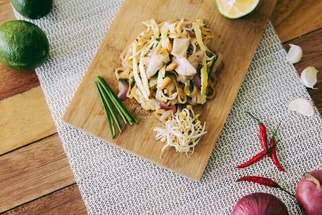 Travel at Home by cooking international dishes like Pad Thai