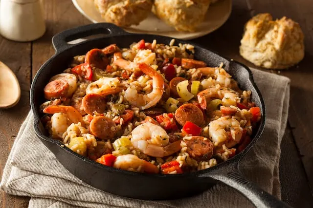 Cajun Jambalaya in New Orleans