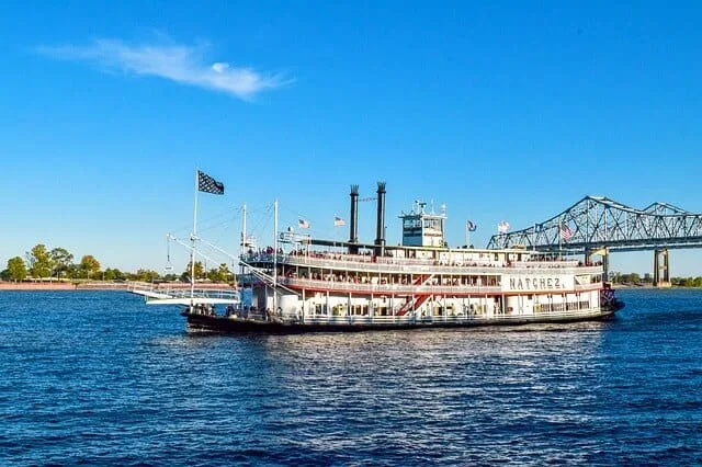 Steamboat Natchez in New Orleans Louisiana