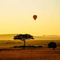 Sunrise & Hot Air Balloons in Maasai Mara National Reserve (c) MakeTimeToSeeTheWorld