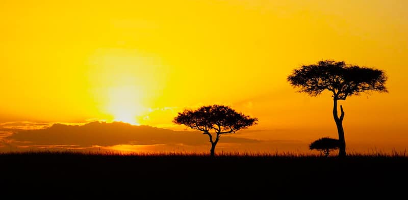 Sunset in the Maasai Mara (c) MakeTimeToSeeTheWorld