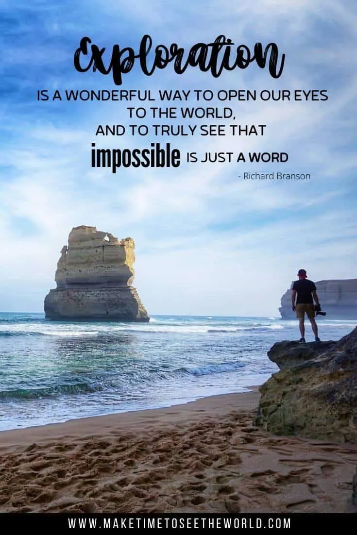 Explore Quotes: Exploration is a wonderful way to open our eyes to the world; and to truly see that impossible is just a word - Richard Branson
