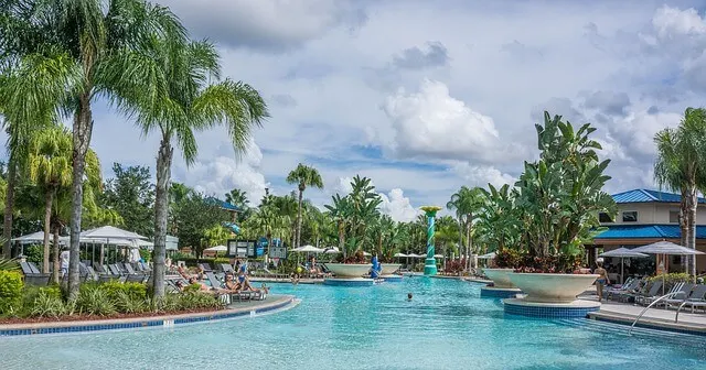 Resort Pool in Orlando Florida