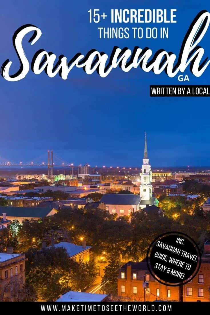 Things to do in Savannah for First Timers