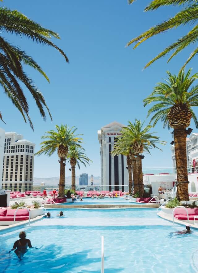 Las Vegas Hotel Rooftop Pool