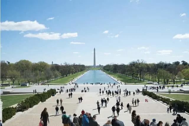 People in DC Pool of Reflection