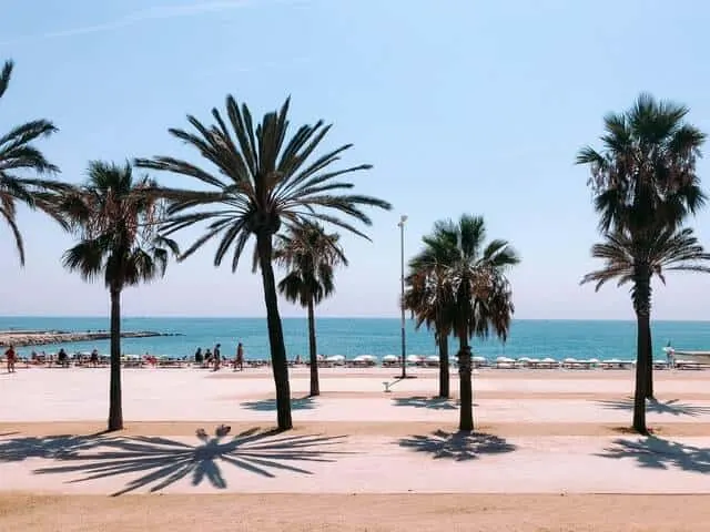 Beach in Barcelona