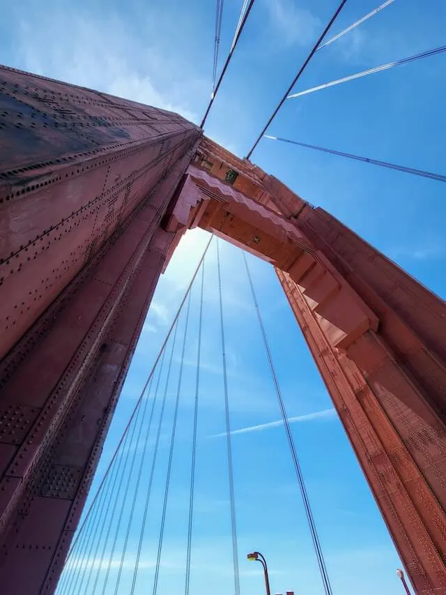 Under the Golden Gate Bridge San Fancisco