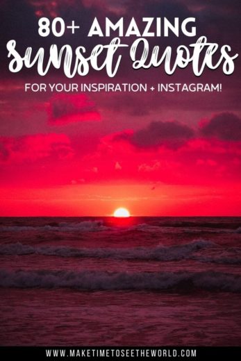 80+ AMAZING Sunset Quotes for Inspiration & Instagram