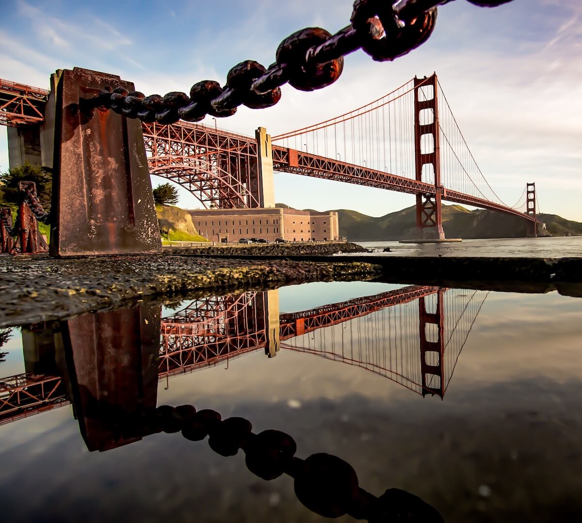 Free Things to do in San Francisco California cover photo of the Golden Gate bridge