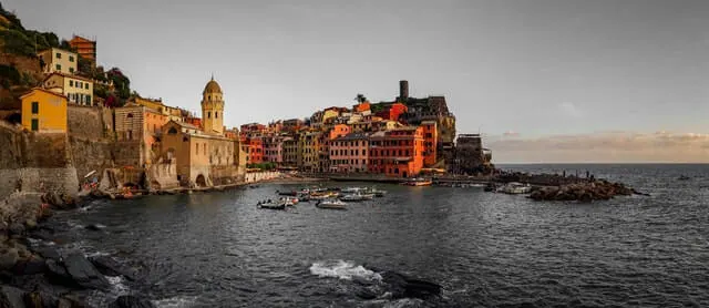 Vernazza village in Cinque Terre Italy