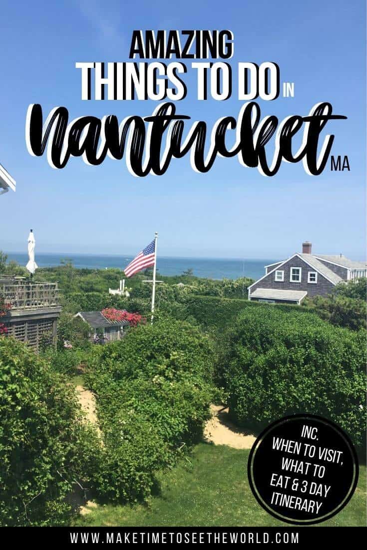 Amazing Things to do in Nantucket - 3 Day Itinerary