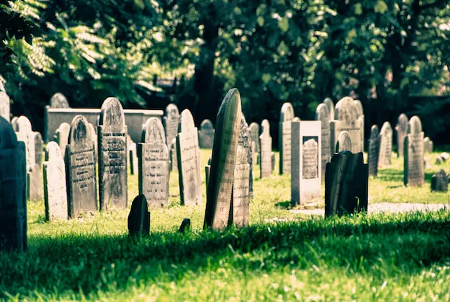 The Burying Point Graveyard, Salem Massachusettes