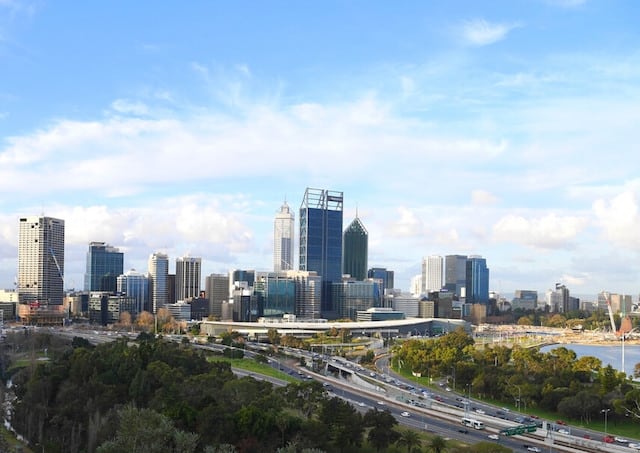 Perth skyline from Kings Park