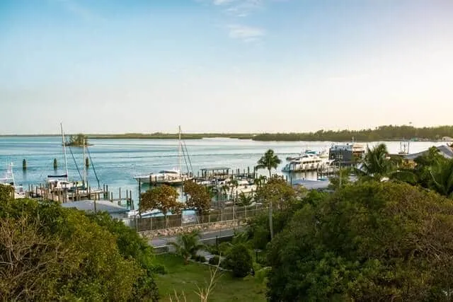Bimini Port in Bahamas