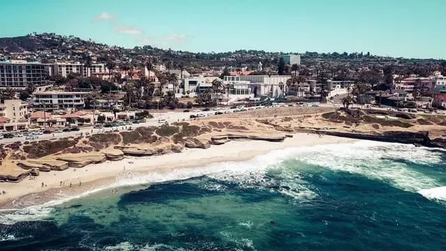 La Jolla Beach in San Diego