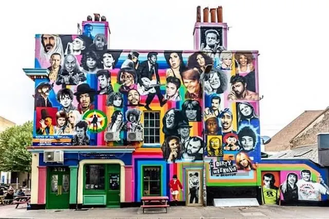 Prince Albert Mural in Brighton