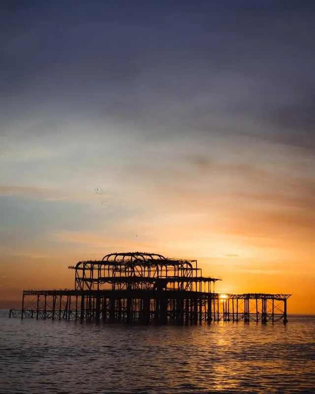 West Pier Ruins, Brighton and Hove