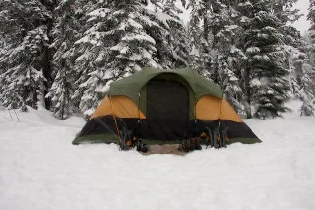 Winter Camping Colorado