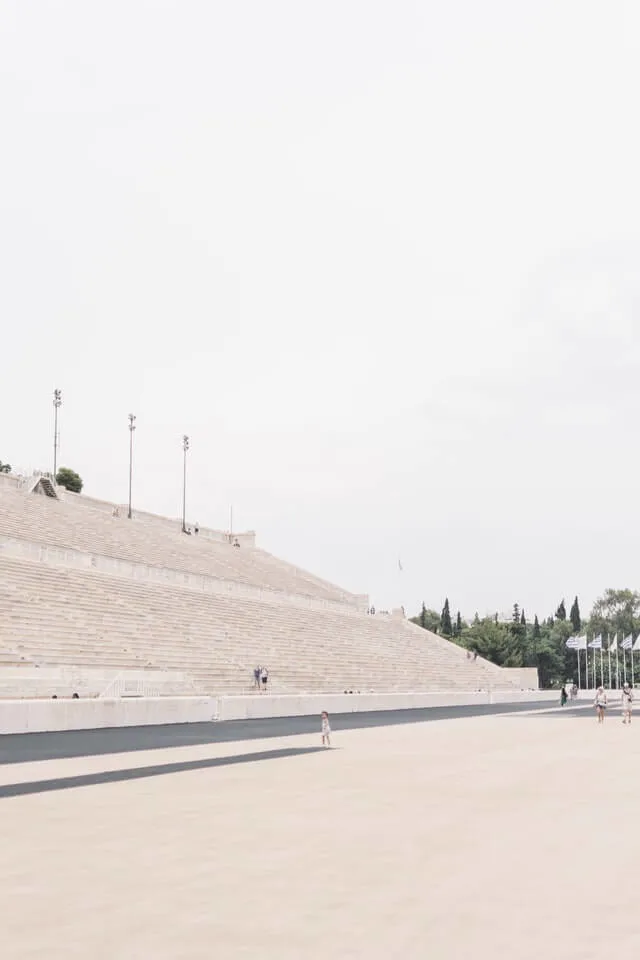 Stands in the Athens Olympic Sports Complex