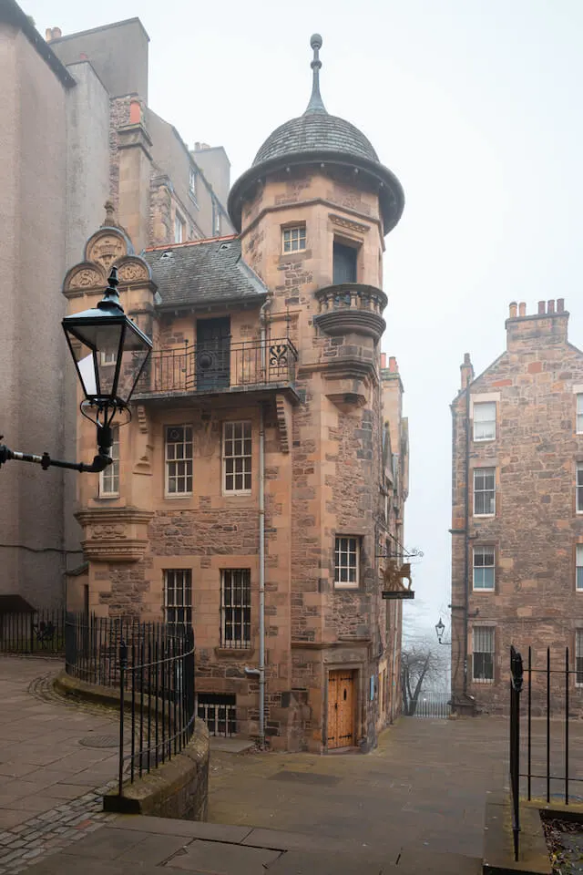 Building of The Writer’s Museum Edinburgh