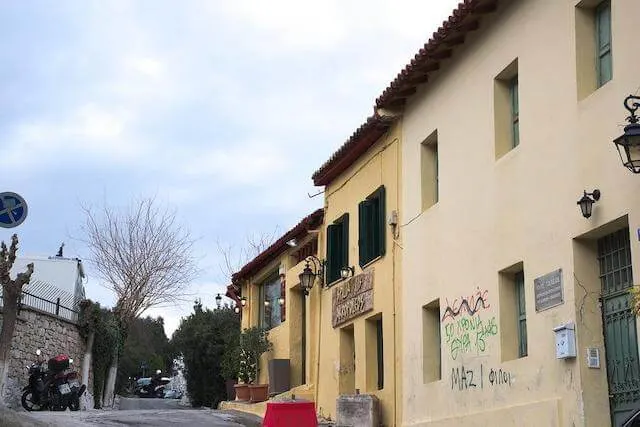 Plaka neighbourhood in Athens