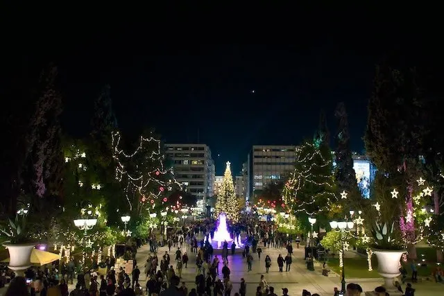 Syntagma Christmas Lights