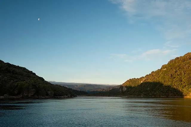 Lake on the Heaphy Track - Hiking New Zealand