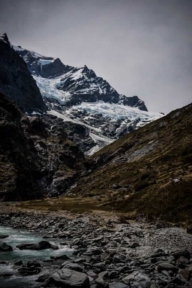 Rob Roy Glacier in New Zealand