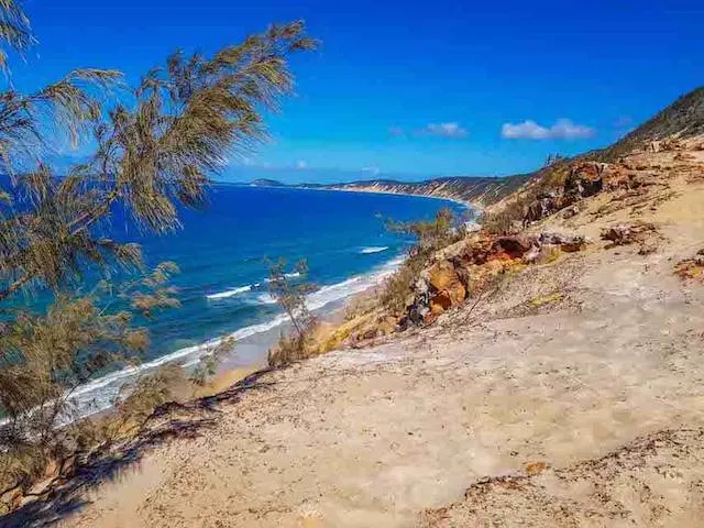 Great Sandy National Park - Rainbow Beach section from Carlo Sand Blow